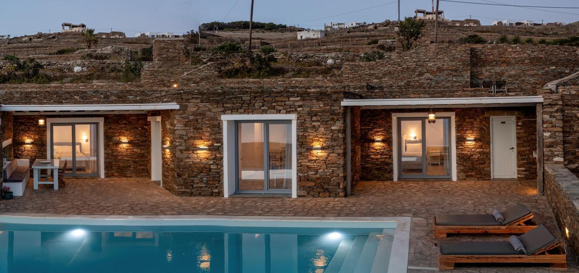 Villa Leonora Tinos Arnados エクステリア 写真