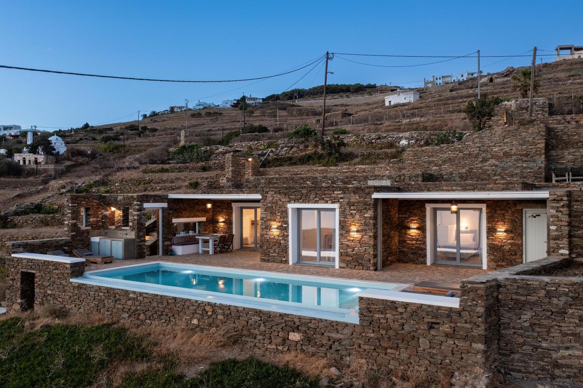 Villa Leonora Tinos Arnados エクステリア 写真