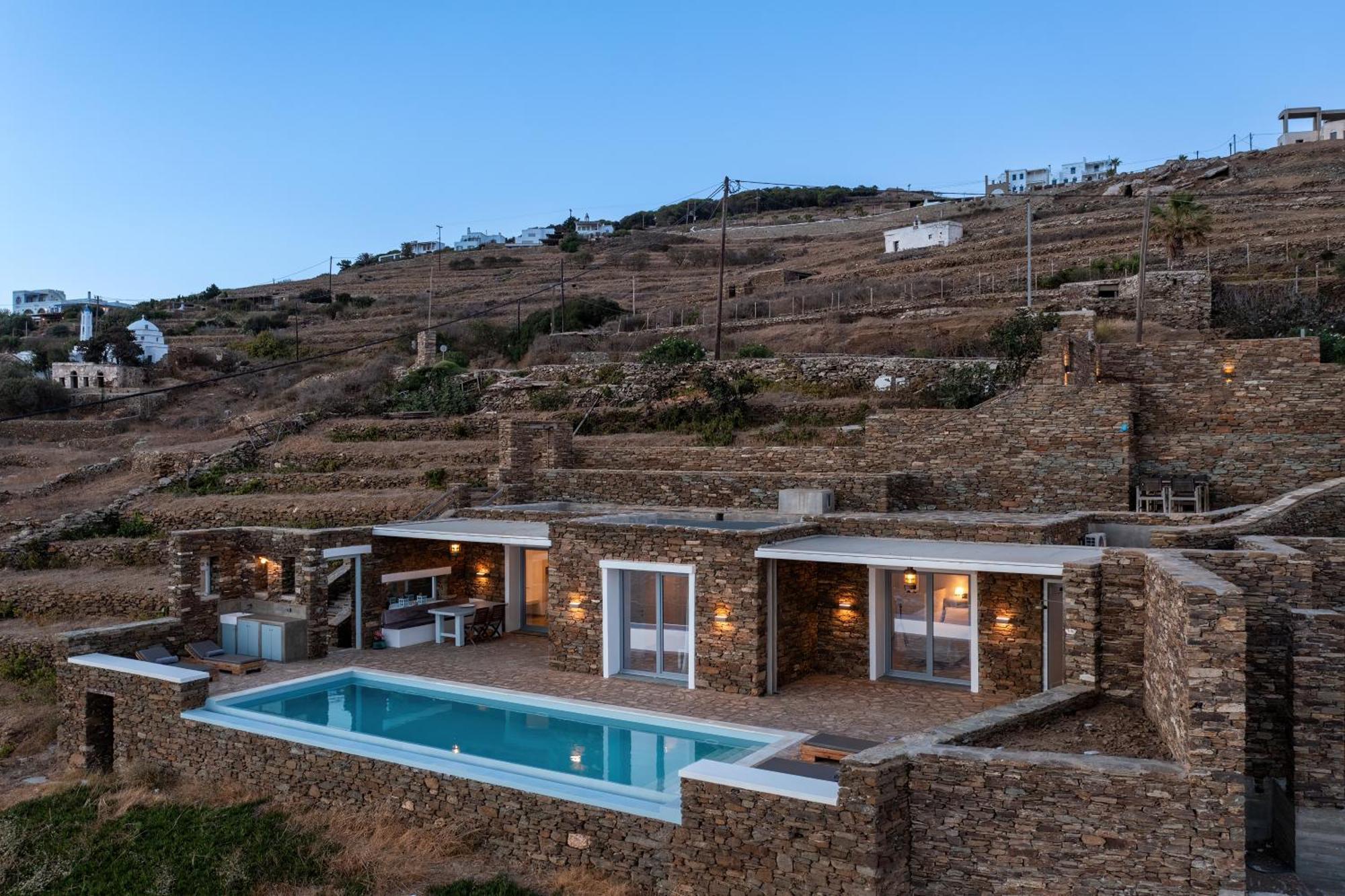 Villa Leonora Tinos Arnados エクステリア 写真